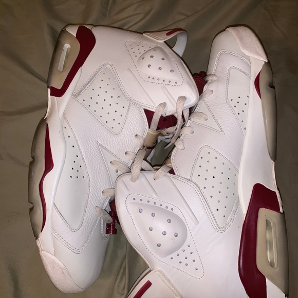 Maroon 6s size 14 air jordan - Picture 2 of 4